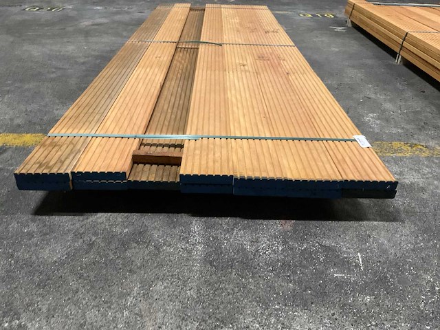 Billinga vlonderplanken 28x140 mm (13x) - afbeelding 2 van  6