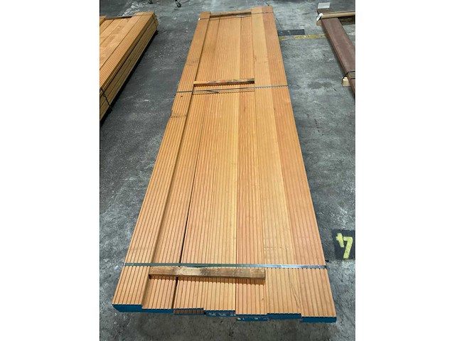 Billinga vlonderplanken 28x140 mm (24x) - afbeelding 5 van  6