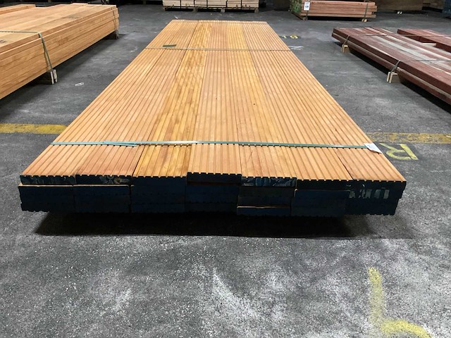 Billinga vlonderplanken 28x140 mm (28x) - afbeelding 2 van  6