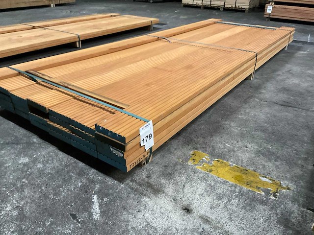 Billinga vlonderplanken 28x140 mm (30x) - afbeelding 1 van  6