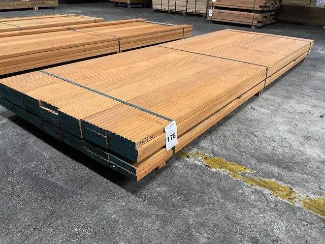 Billinga vlonderplanken 28x140 mm (35x) - afbeelding 1 van  6