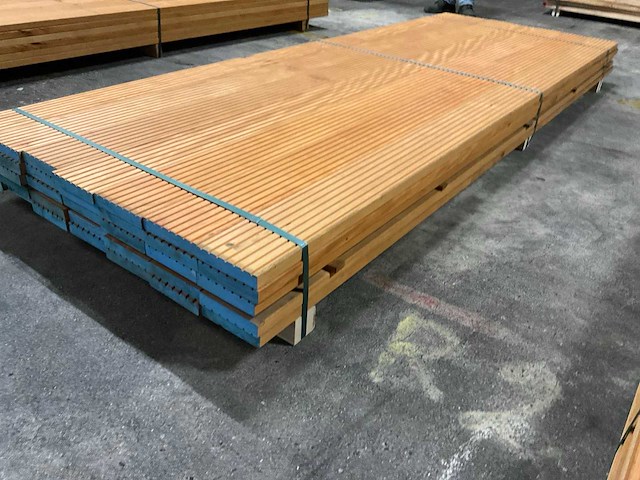 Billinga vlonderplanken 28x140 mm (35x) - afbeelding 3 van  6