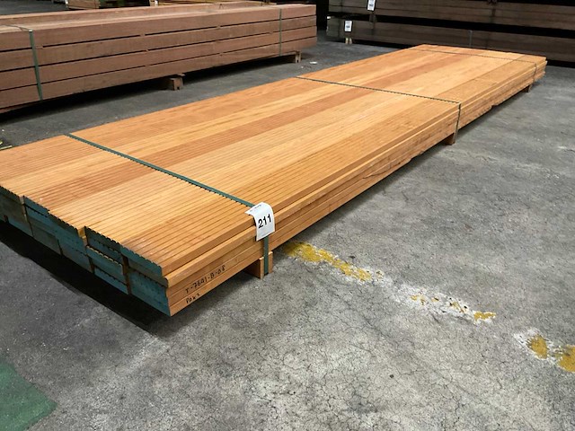 Billinga vlonderplanken 28x140 mm (35x) - afbeelding 1 van  6