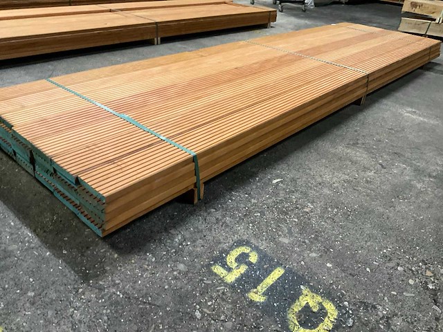 Billinga vlonderplanken 28x140 mm (35x) - afbeelding 3 van  6