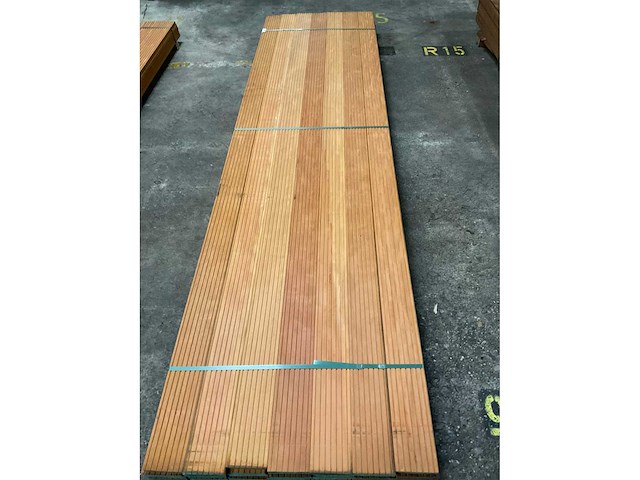 Billinga vlonderplanken 28x140 mm (35x) - afbeelding 5 van  6