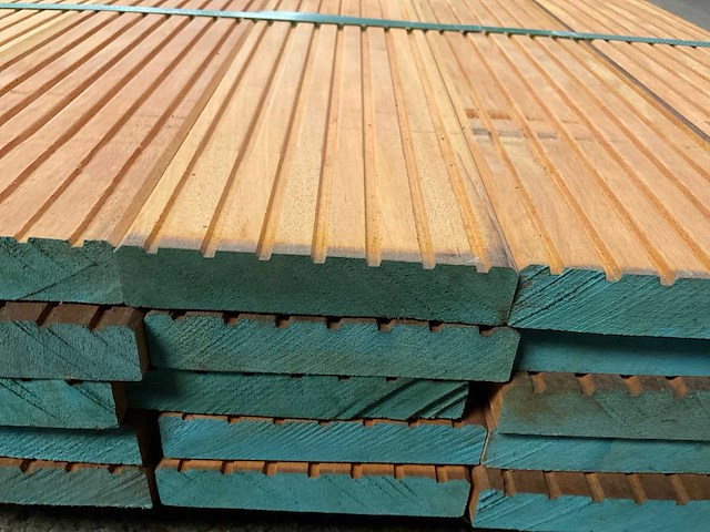 Billinga vlonderplanken 28x140 mm (35x) - afbeelding 6 van  6