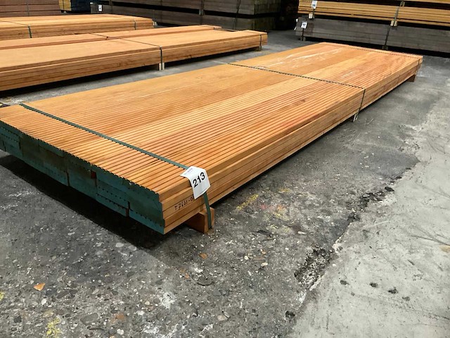 Billinga vlonderplanken 28x140 mm (35x) - afbeelding 1 van  6