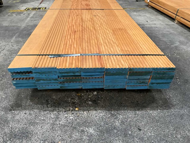 Billinga vlonderplanken 28x140 mm (42x) - afbeelding 3 van  3
