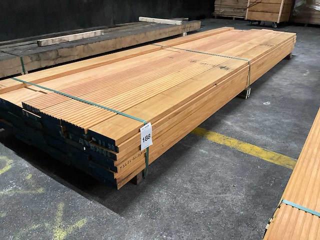 Billinga vlonderplanken 28x140 mm (54x) - afbeelding 1 van  4