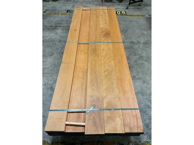 Billinga vlonderplanken 28x190 mm (29x) - afbeelding 2 van  2