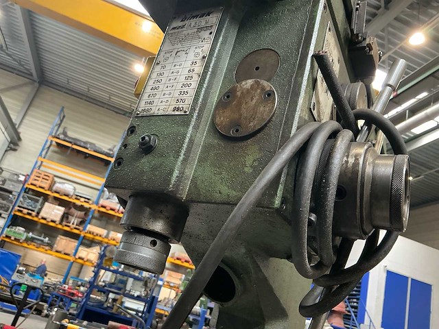 Bimak - a30 - industriële kolomboormachine - afbeelding 6 van  11