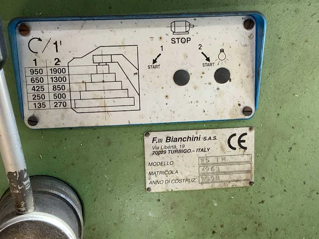Bimak 25tm kolomboormachine - afbeelding 8 van  9