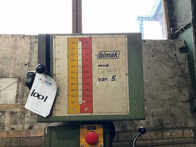 Bimak 42 taf/p var.s kolomboormachine - afbeelding 6 van  10