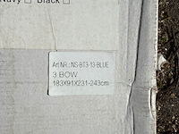 Bimini top, nauticstar, 3 bow | 183x91x231-243, navy blue - afbeelding 4 van  4