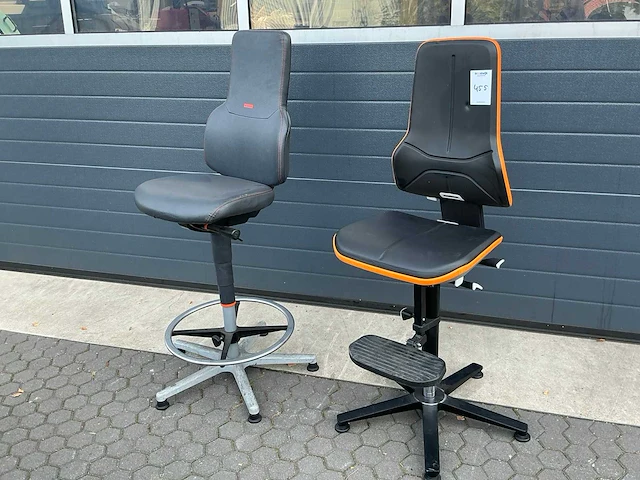 Bimos / garant werkplaats stoel (2x) - afbeelding 1 van  7