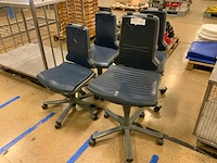 Bimos sintec werkplaatsstoel (4x)