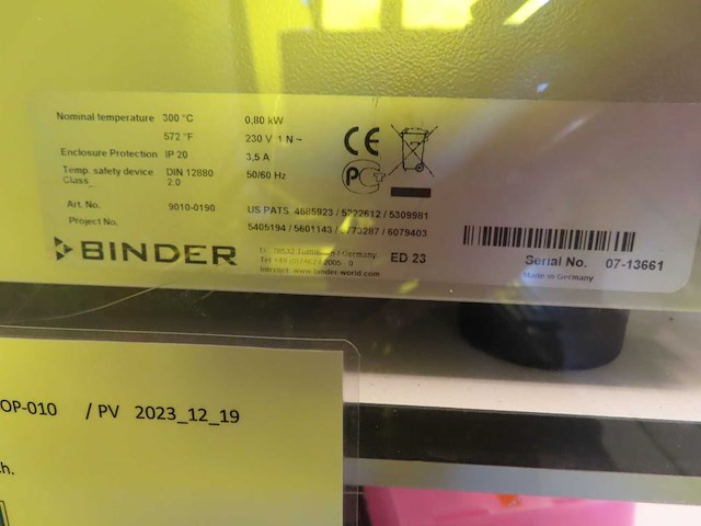 Binder - ed 23 - droogstoof - afbeelding 6 van  7