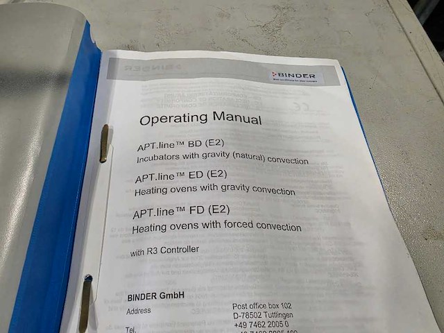 Binder - ed 53 - laboratoriumoven - afbeelding 5 van  8