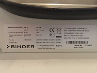 Binder - kb 115 - koelincubator - afbeelding 5 van  8