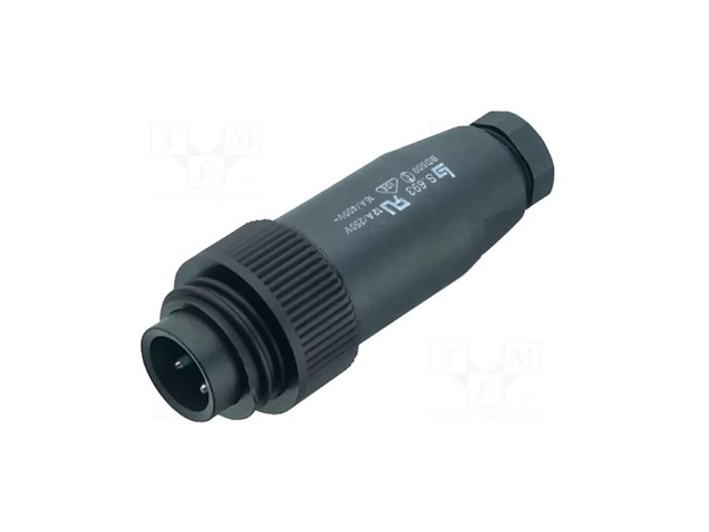 Binder 99-4201-00-07 rd24 mannelijke kabelconnector - afbeelding 1 van  1