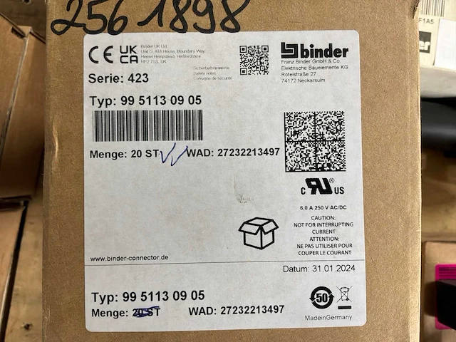 Binder connector - afbeelding 7 van  8