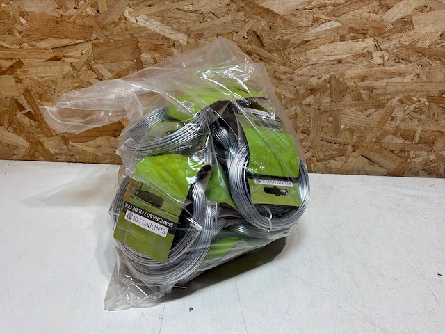 Binding fix spandraad verzinkt 10m-ø2mm (20x) - afbeelding 1 van  1