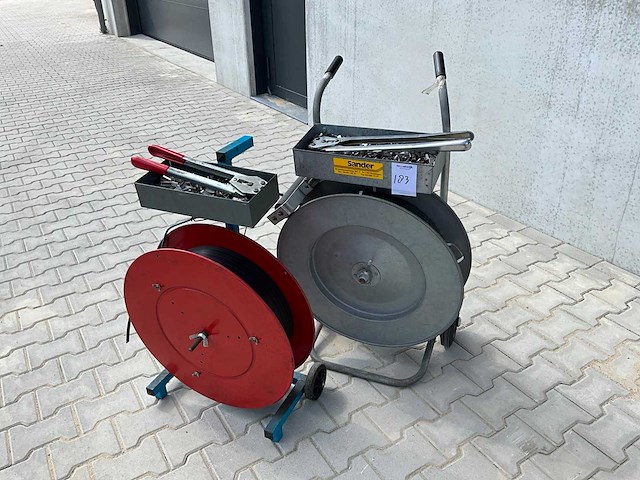 Bindlint haspel (2x) - afbeelding 1 van  8