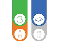 Binfinity ecostation - sorteerprullenbak 3x42l - ongebruikt - afbeelding 3 van  5