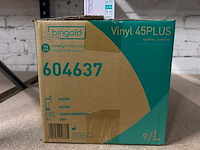 Bingold - vinyl 45plus - latex- en poedervrije wegwerphandschoenen maat l (10000x) - afbeelding 3 van  3