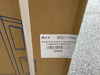 Binnen en buiten unit airconditioning 12000 btu, aux, asw-h12c5e4/far3di-co idu, wit - afbeelding 3 van  3