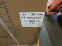 Binnen en buiten unit airconditioning 12.000 btu aux, asw-h12c5e4/far3di-co idu, wit - afbeelding 5 van  6