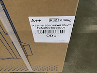 Binnen en buiten unit airconditioning 18000 btu, aux, asw-h18e0c4/far3di-c0 idu., wit - afbeelding 5 van  5