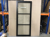 Binnendeur 3-ruits, stomp - afbeelding 1 van  4