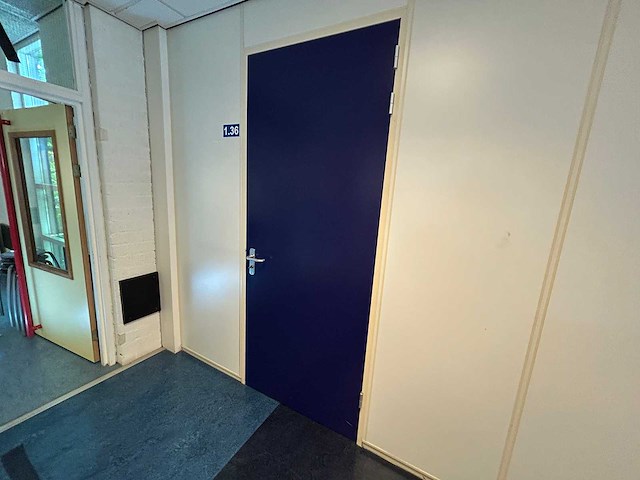 Binnendeur, met insteekslot en deurkrukken. (6x) - afbeelding 3 van  5