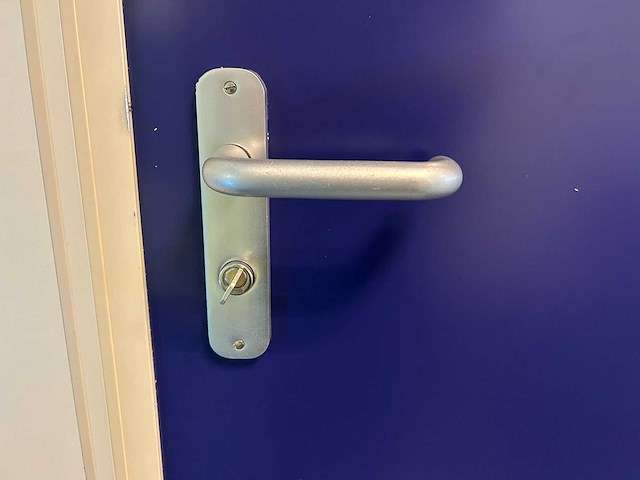 Binnendeur, met insteekslot en deurkrukken. (6x) - afbeelding 4 van  5