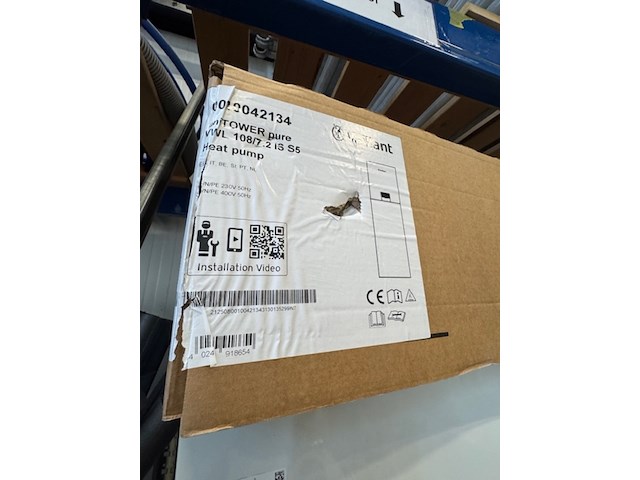 Binnenunit warmtepomp vaillant, unitower pure - afbeelding 3 van  6