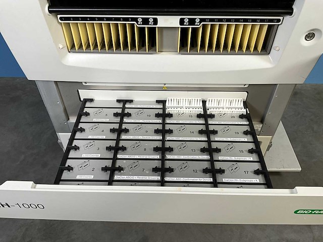 Bio-rad - 2013 - ih-1000 - immunohematologie analyzer - afbeelding 5 van  6