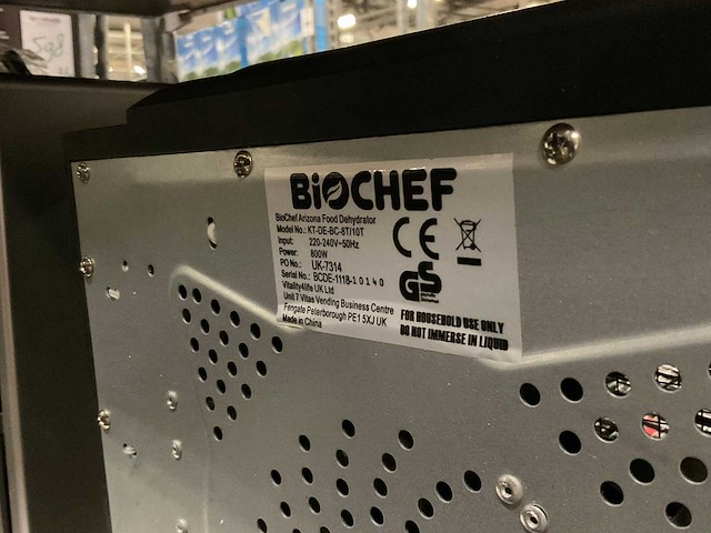 Biochef - dehydrator - voedseldroger (2x) - afbeelding 5 van  5