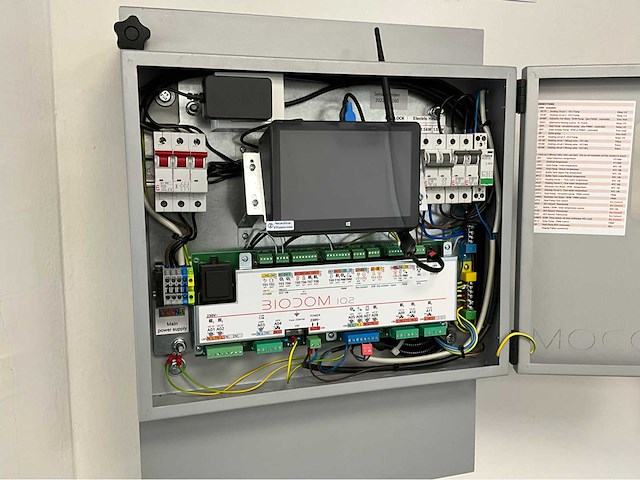 Biodom 6,5 kw warmtepomp monoblok inverter met geavanceerde controller - afbeelding 11 van  14