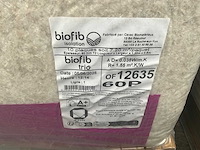 Biofib - trio 60 mm (8 pak = 57,6 m2) - 1250 mm x 600 mm x 60 mm - isolatie - afbeelding 6 van  6
