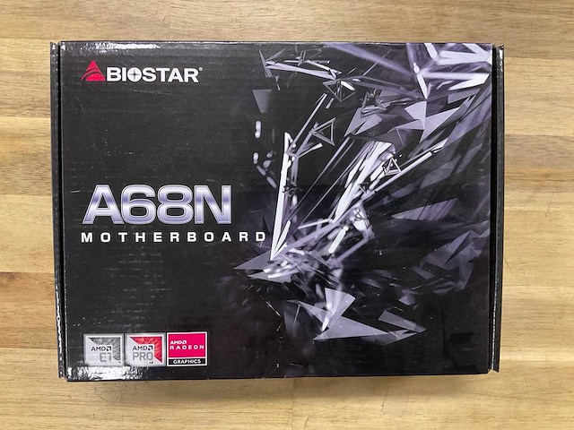 Biostar a68n motherboard - afbeelding 1 van  3