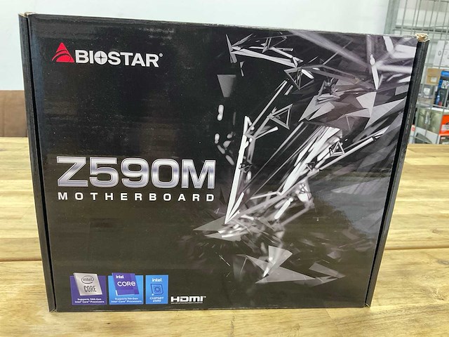Biostar z590m moederbord - afbeelding 1 van  2