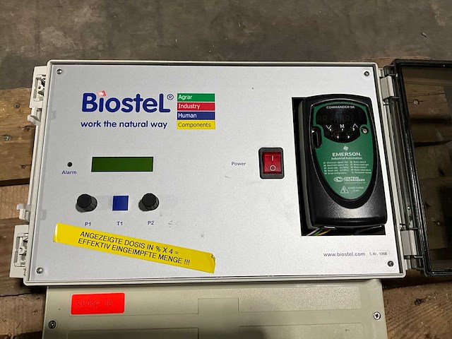 Biostel doseer- / injectieregelkast - afbeelding 2 van  3
