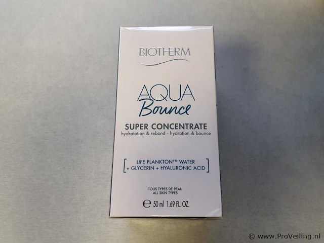 Biotherm aqua bounce hydratatieconcentraat super concentrate 50ml - 2 stuks - afbeelding 1 van  5