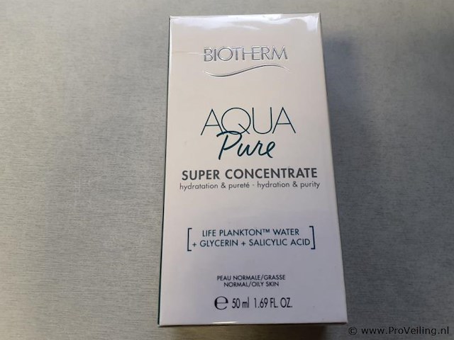 Biotherm aquasource hydraterende fluïde aqua pure super concentrate 50ml - afbeelding 1 van  4