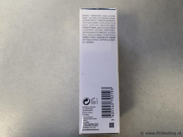 Biotherm homme hydraterend concentraat tegen onvolkomenheden t-pur sos corrective 50ml - afbeelding 2 van  3