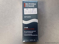 Biotherm homme hydraterende en matterende gezichtsverzorgingsgel t-pur 50ml - afbeelding 2 van  3