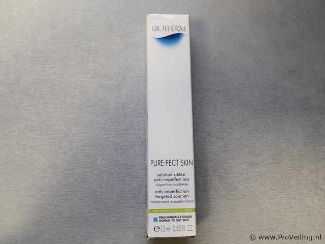 Biotherm pure fect skin gerichte spotbehandeling tegen onzuiverheden - 15ml - afbeelding 1 van  2