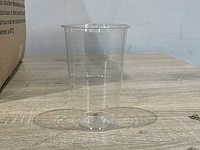 Bioware - blanco - plastic bekers 0,25 l (12000x) - afbeelding 5 van  6