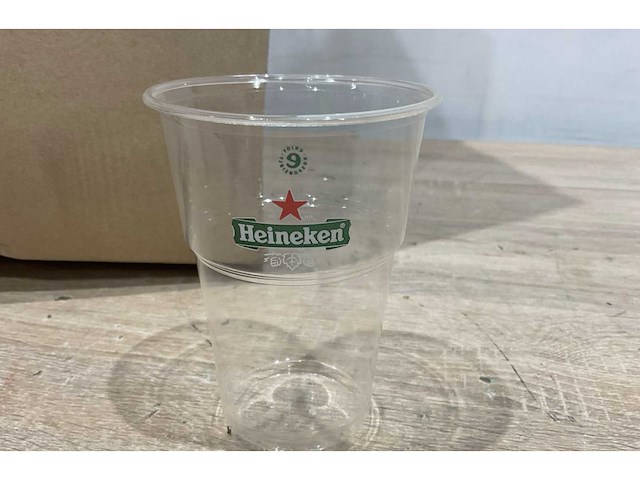 Bioware - heineken 0,4 liter - plastic bekers (4480x) - afbeelding 1 van  5